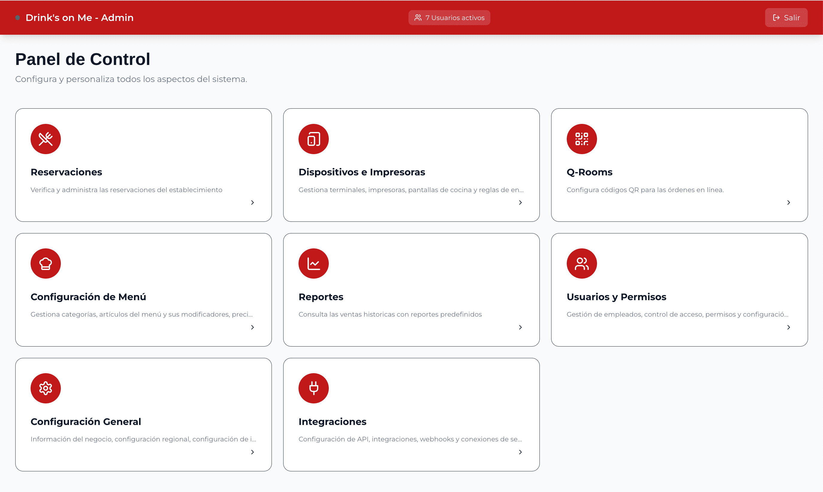 RedBox Dashboard Mockup